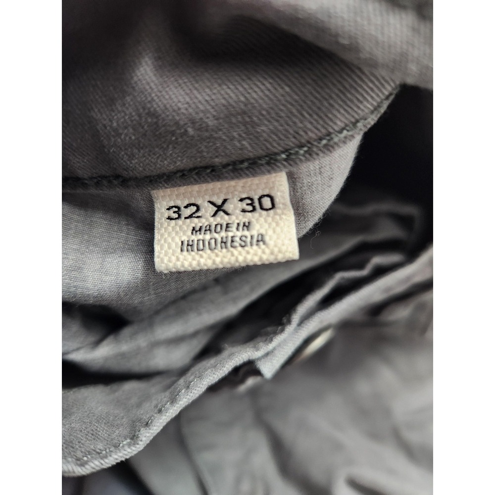 Flint And Tinder Jeans‎ Mens 32x30 Gray Tapered Slim Fit Stretch Denim Pants - Picture 3 of 11